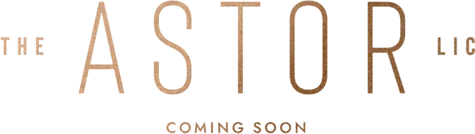 The Astor LIC Coming Soon Logo