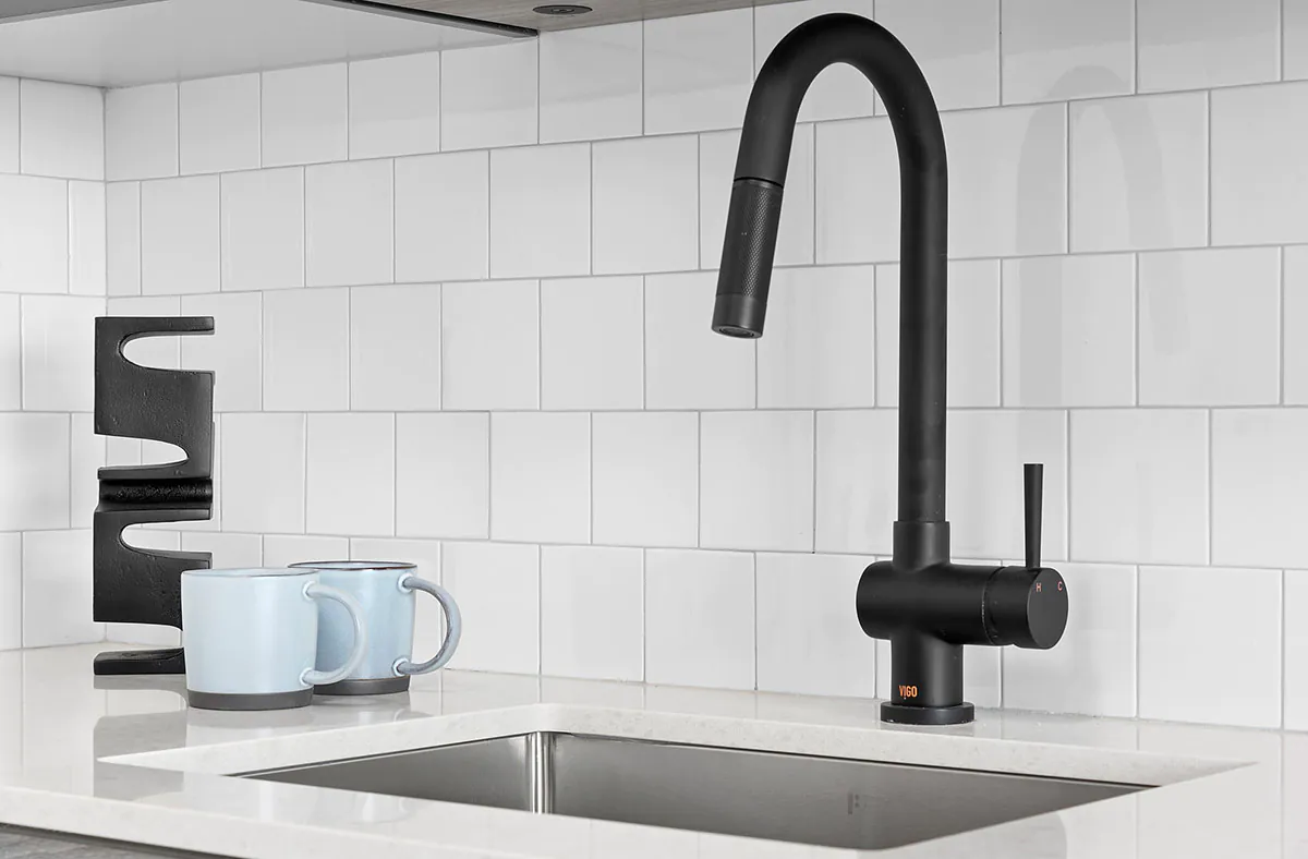 Matte Black Kitchen Fixtures
